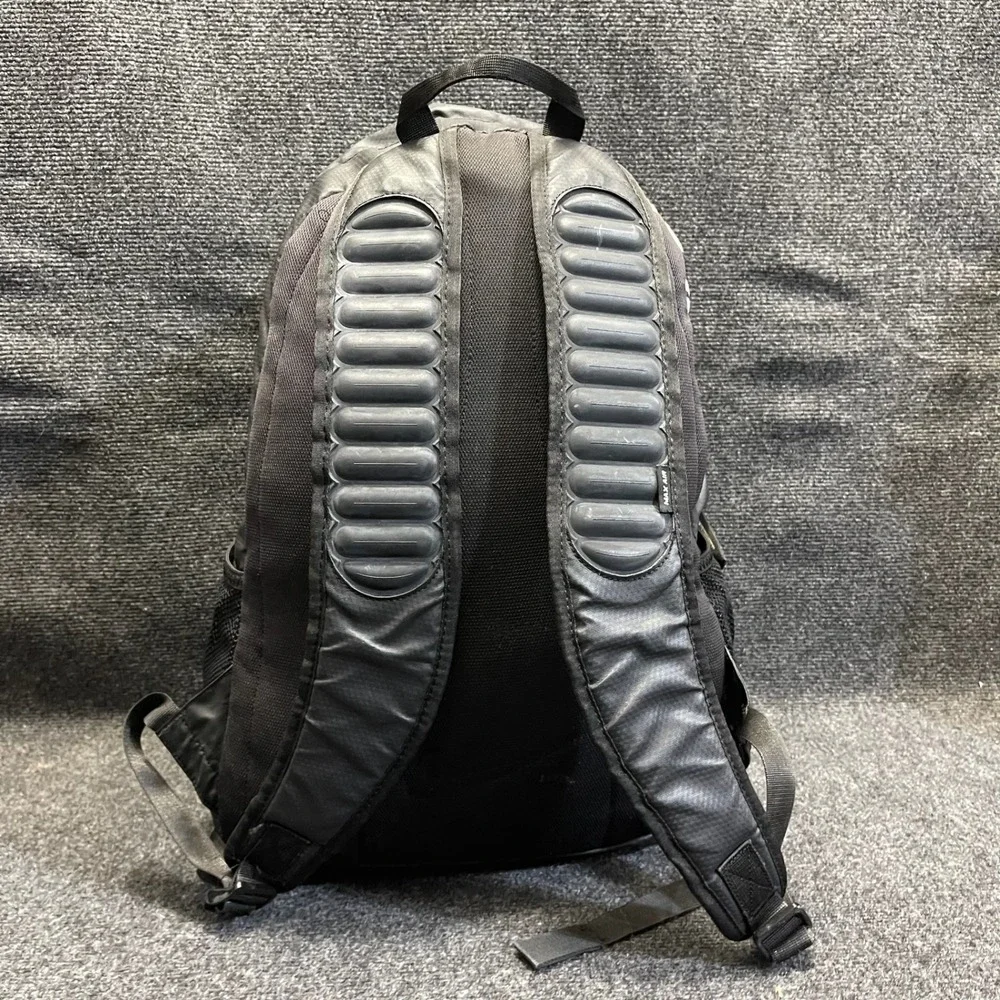 Nike BA4595-067 Max Air Black Polyester Athletic School Work Travel Backpack Bag